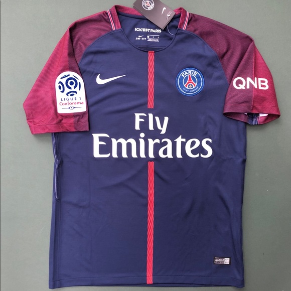 Neymar Jr. PSG 2017/2018 Soccer Jersey - Picture 2 of 3